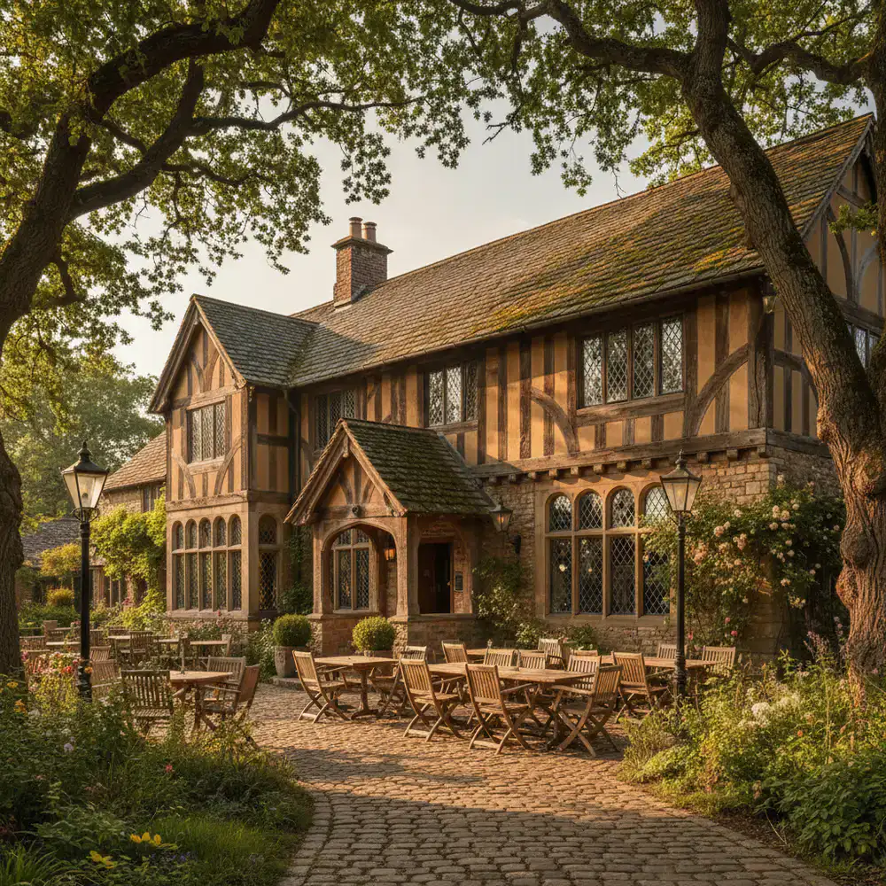 Exterior of a popular heritage dining spot